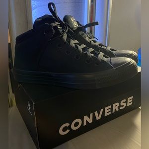 Converse Unisex black on black
